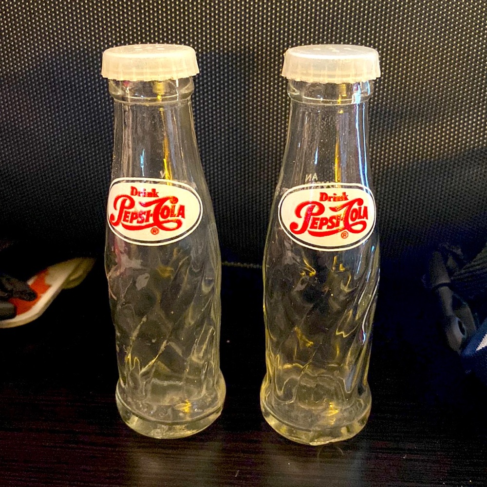 Vintage Pepsi Co Novelty Salt and Pepper Shakers